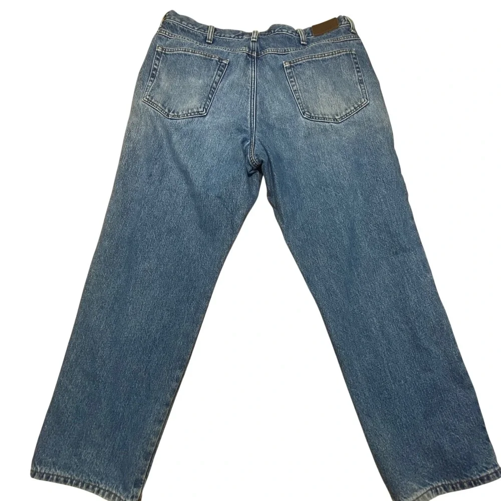 L.L. Bean Vintage Double L Classic Fit Insulated‎ Blue Denim Jeans 38x29